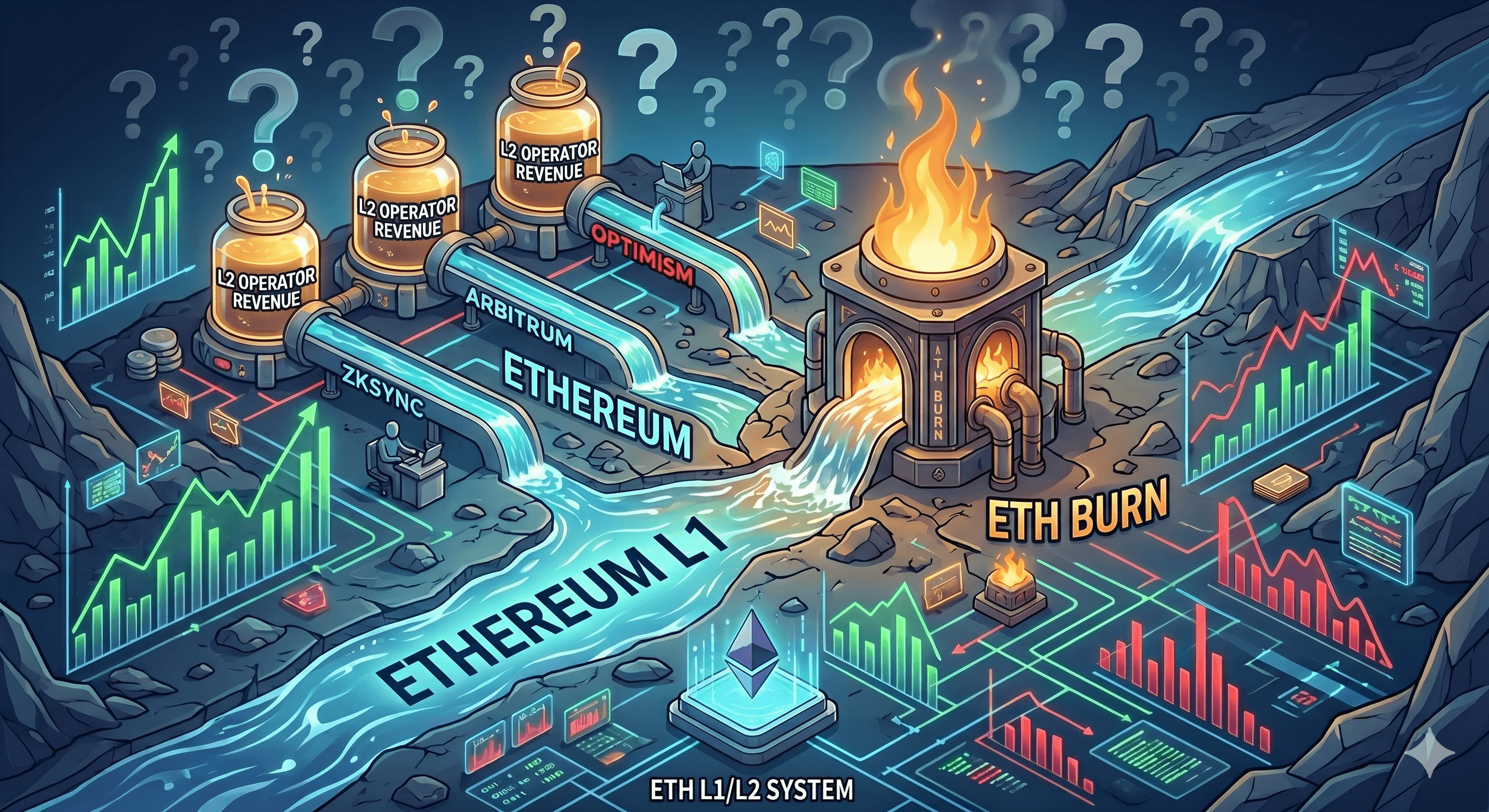 ETH L1/L2 수수료 흐름 구조
