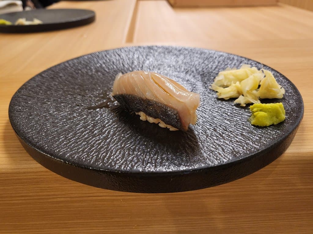 Spanish mackerel nigiri