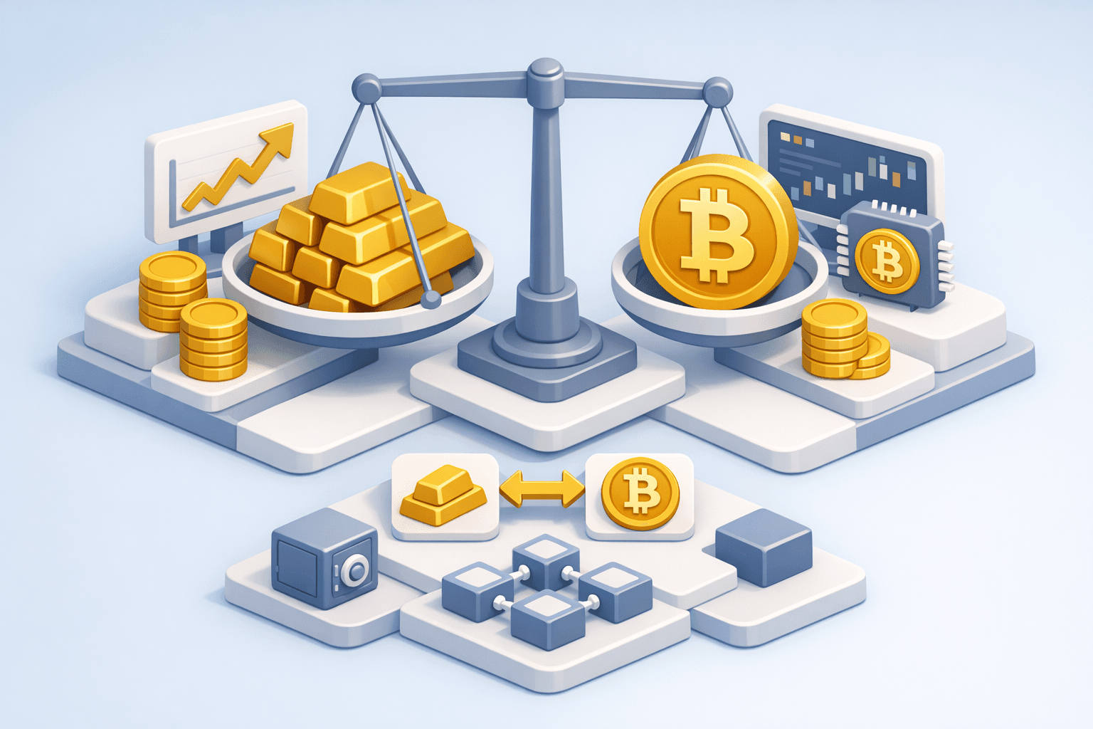 비트코인 인플레이션 헤지 디지털 금 비교