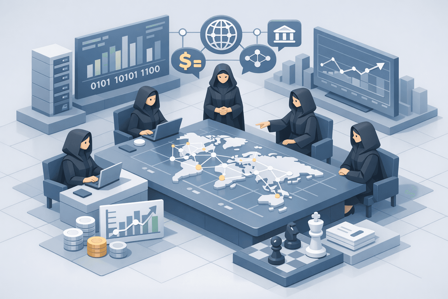 The Bene Gesserit are an elite knowledge-and-information class executing centuries-long plans