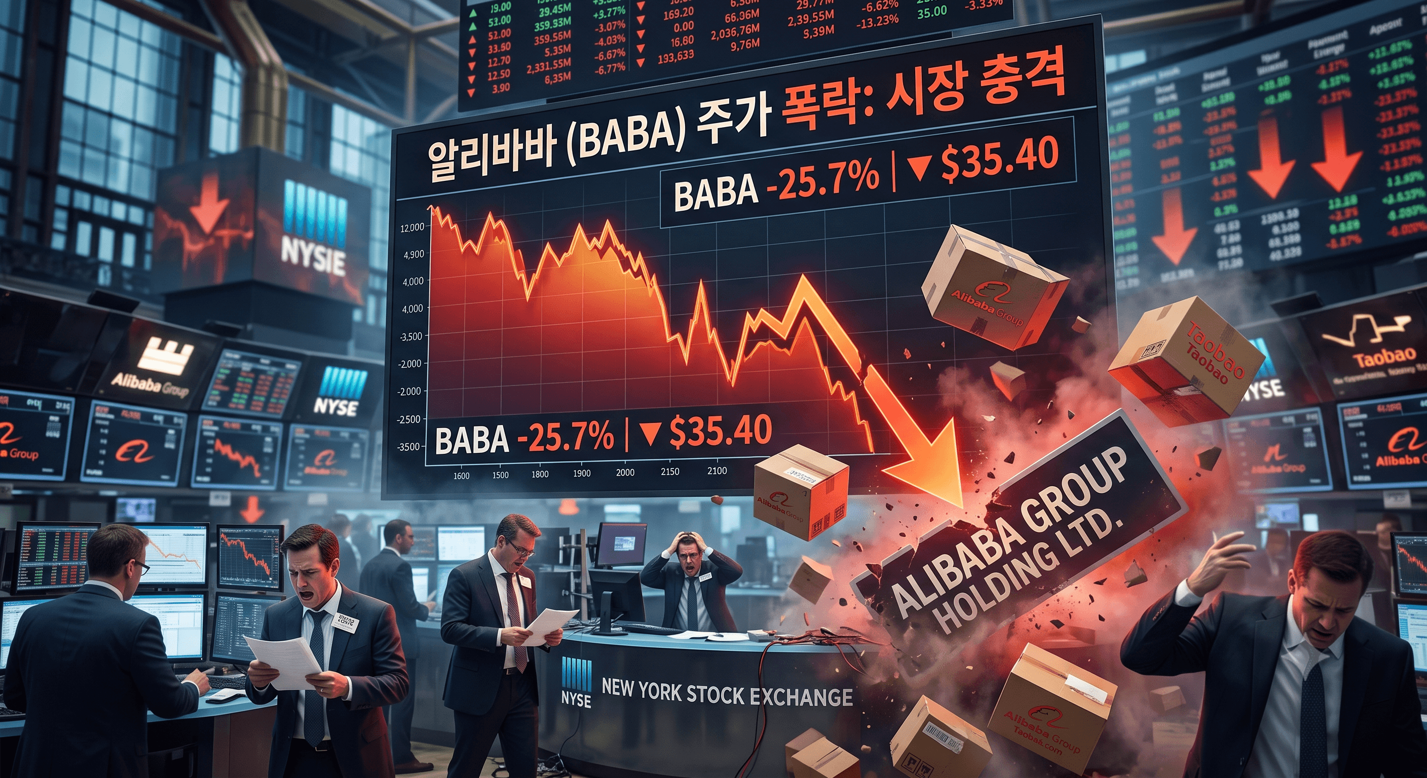 알리바바가 왜 이렇게 떨어지는지, 솔직하게 뜯어봤다