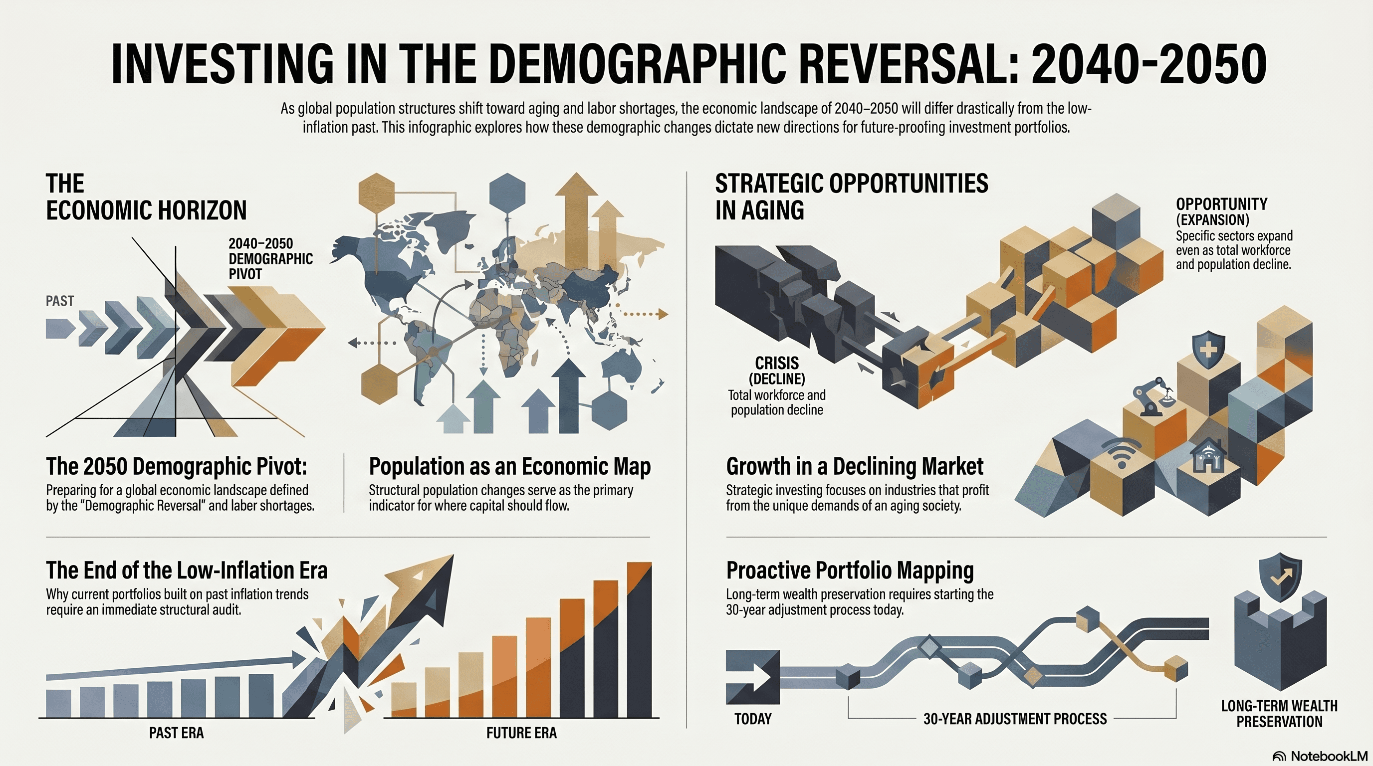 Investing in the Demographic Reversal: 2040-2050